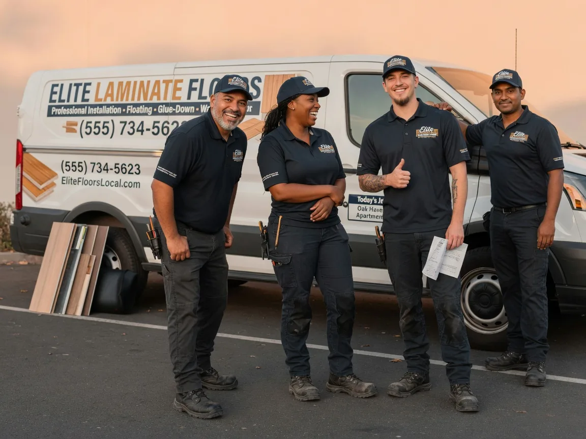 Laminate flooring installation company in De Soto, IL